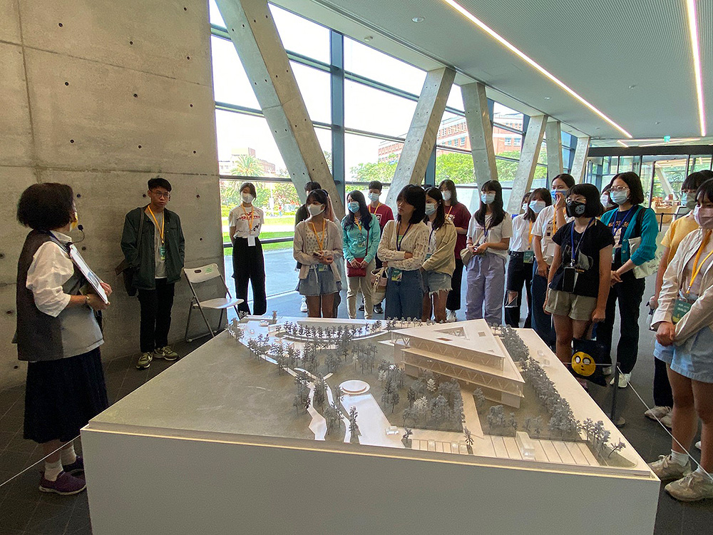 教育資源示意圖 亞洲大學現代美術館教育資源示意圖