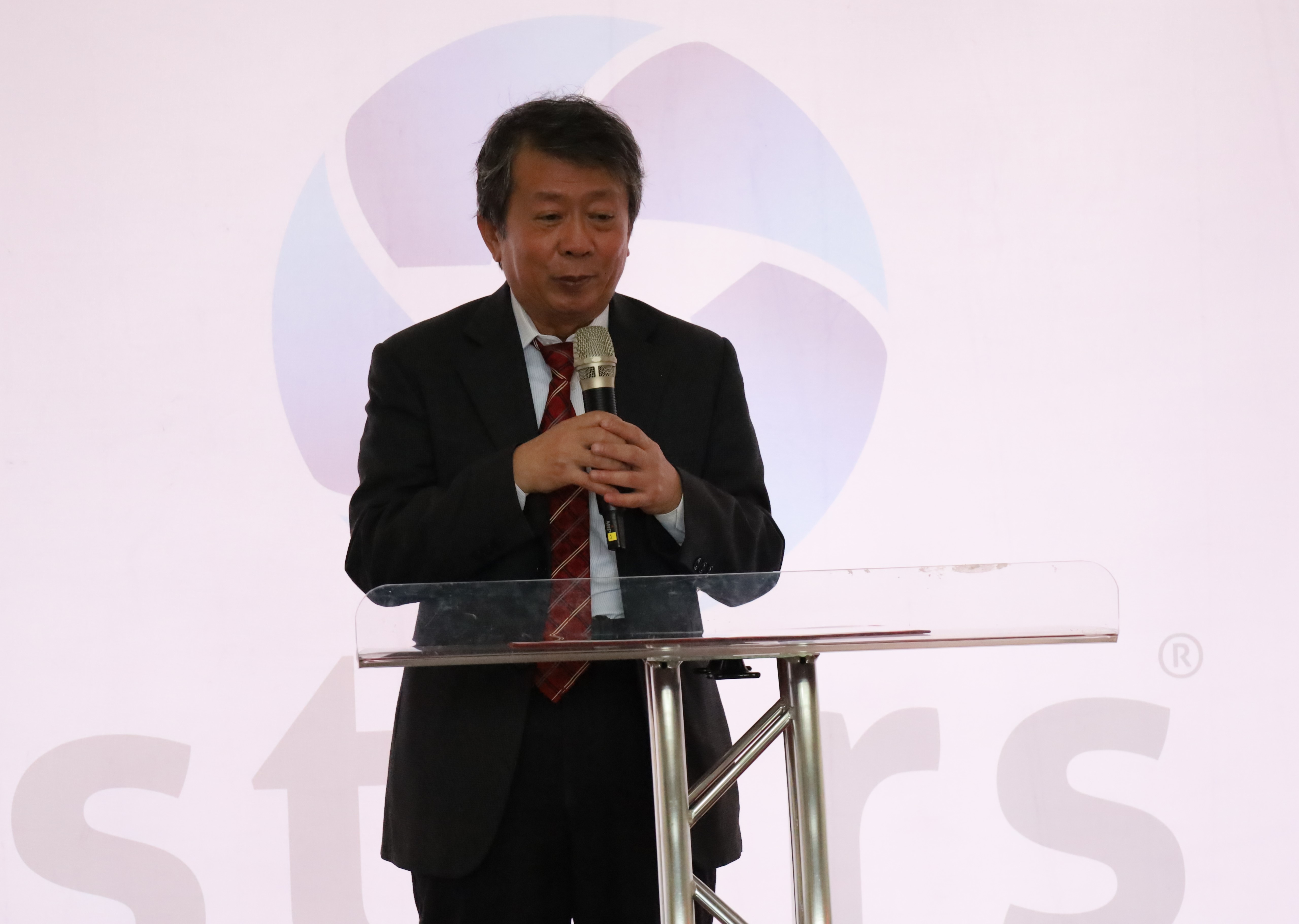 图为中医大永续长李正淳指出，希望能开放亚大在有关气候变迁等相关议题的课程，让中医大学生选课。