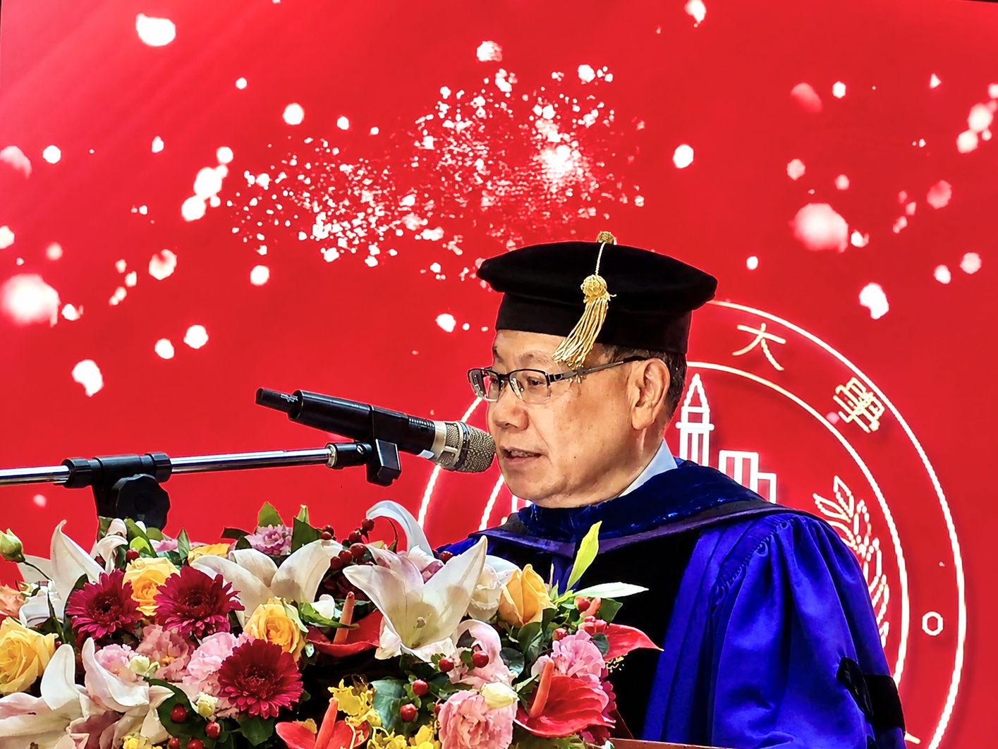 President Jeffrey J. P. Tsai delivers a moving commencement address titled "This Is Your Era," offering graduates a heartfelt message for the AI generation with warmth and conviction